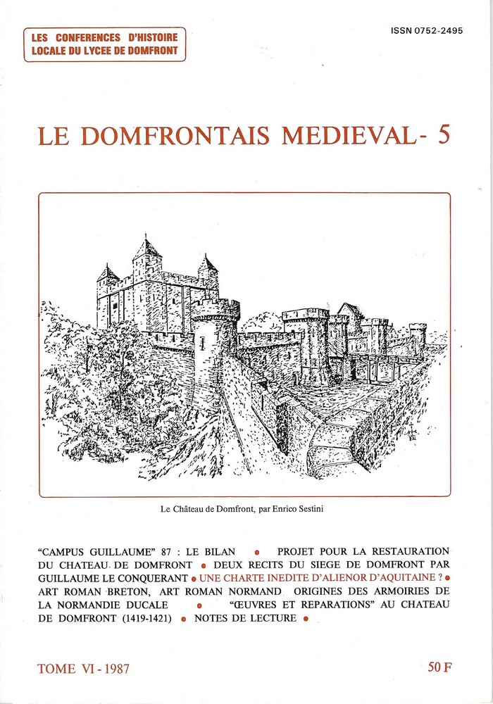 Lire la suite à propos de l’article Le Domfrontais médiéval – 5