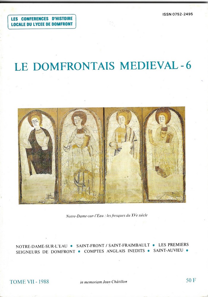 Lire la suite à propos de l’article Le Domfrontais médiéval – 6