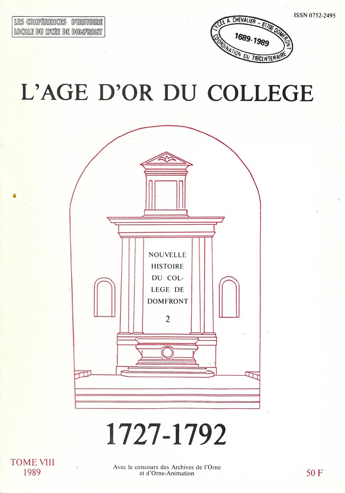 Histoire du collège de Domfront 2